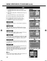 Предварительный просмотр 28 страницы Sanyo LCD-19K40 Instruction Manual