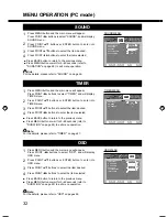 Предварительный просмотр 32 страницы Sanyo LCD-19K40 Instruction Manual