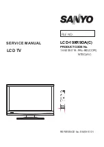 Preview for 1 page of Sanyo LCD-19XR9DA(C) Service Manual