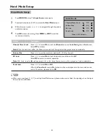 Preview for 34 page of Sanyo LCD-19XR9DA Instruction Manual