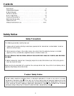 Preview for 2 page of Sanyo LCD-20CA1Z Service Manual