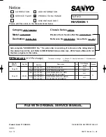 Preview for 43 page of Sanyo LCD-24K40 Service Manual