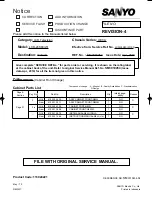 Preview for 46 page of Sanyo LCD-24K40 Service Manual