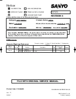 Preview for 47 page of Sanyo LCD-24K40 Service Manual