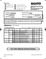 Preview for 52 page of Sanyo LCD-24K40 Service Manual