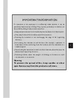 Preview for 3 page of Sanyo LCD-24XR10F Instruction Manual