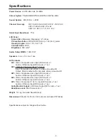 Preview for 3 page of Sanyo LCD-27XA2 Service Manual