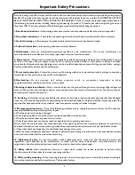 Preview for 4 page of Sanyo LCD-27XR1 Operating Manual