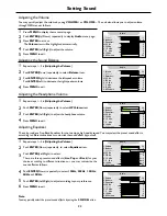 Preview for 25 page of Sanyo LCD-27XR1 Operating Manual