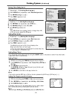 Preview for 28 page of Sanyo LCD-27XR1 Operating Manual