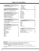 Preview for 4 page of Sanyo LCD-32CA8Z Owner'S Manual