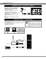 Preview for 8 page of Sanyo LCD-32CA8Z Owner'S Manual