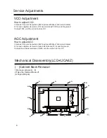 Preview for 8 page of Sanyo LCD-32CA8Z Service Manual