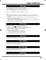 Preview for 23 page of Sanyo LCD-32CA9S Owner'S Manual