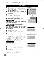 Preview for 24 page of Sanyo LCD-32CA9S Owner'S Manual