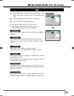 Preview for 29 page of Sanyo LCD-32CA9S Owner'S Manual