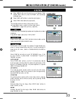 Preview for 33 page of Sanyo LCD-32CA9S Owner'S Manual