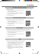 Preview for 27 page of Sanyo LCD-32K30TD Owner'S Manual