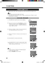 Preview for 28 page of Sanyo LCD-32K30TD Owner'S Manual