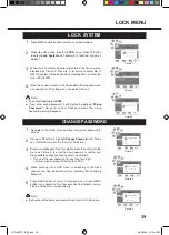 Preview for 39 page of Sanyo LCD-32K30TD Owner'S Manual