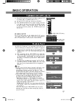 Preview for 17 page of Sanyo LCD-32K40 Owner'S Manual