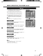 Preview for 37 page of Sanyo LCD-32K40 Owner'S Manual