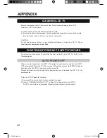 Preview for 44 page of Sanyo LCD-32K40 Owner'S Manual