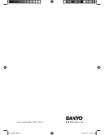 Preview for 52 page of Sanyo LCD-32K40 Owner'S Manual