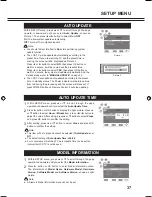 Preview for 37 page of Sanyo LCD-32K40TD Instruction Manual