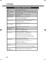 Preview for 46 page of Sanyo LCD-32K40TD Instruction Manual