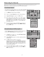 Предварительный просмотр 20 страницы Sanyo LCD-32XR56DZ Instruction Manual