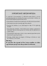 Preview for 3 page of Sanyo LCD-40XR10SAF Instruction Manual