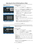 Preview for 19 page of Sanyo LCD-40XR10SAF Instruction Manual