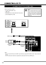 Preview for 10 page of Sanyo LCD-42E30FA Instruction Manual