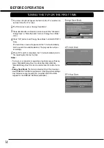 Preview for 14 page of Sanyo LCD-42E30FA Instruction Manual