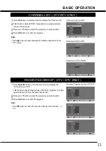 Preview for 23 page of Sanyo LCD-42E30FA Instruction Manual