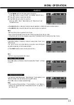 Preview for 33 page of Sanyo LCD-42E30FA Instruction Manual