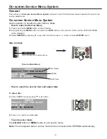 Предварительный просмотр 9 страницы Sanyo LCD-42XF4 Service Manual