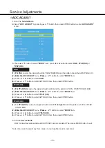 Preview for 12 page of Sanyo LCD-42XF8T Service Manual