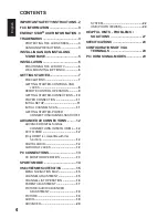 Preview for 4 page of Sanyo LCD42E40W User Manual