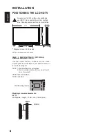 Preview for 6 page of Sanyo LCD42E40W User Manual