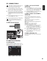 Preview for 13 page of Sanyo LCD42E40W User Manual