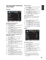 Preview for 19 page of Sanyo LCD42E40W User Manual