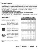 Preview for 3 page of Sanyo LCD55L4 Instruction Manual