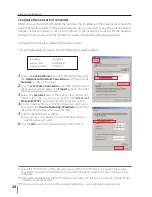 Предварительный просмотр 24 страницы Sanyo LD-Net Owner'S Manual