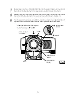 Preview for 6 page of Sanyo LNS-S03 - Zoom Lens - 97 mm Replacement /Installation Instructions