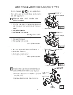 Preview for 5 page of Sanyo LNS-W32 - Wide-angle Lens - 22.3 mm Replacement Procedure