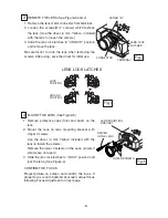 Preview for 6 page of Sanyo LNS-W32 - Wide-angle Lens - 22.3 mm Replacement Procedure