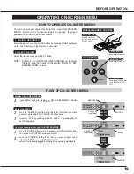 Preview for 19 page of Sanyo LV-7300 Owner'S Manual