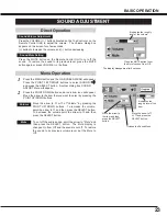 Preview for 23 page of Sanyo LV-7300 Owner'S Manual